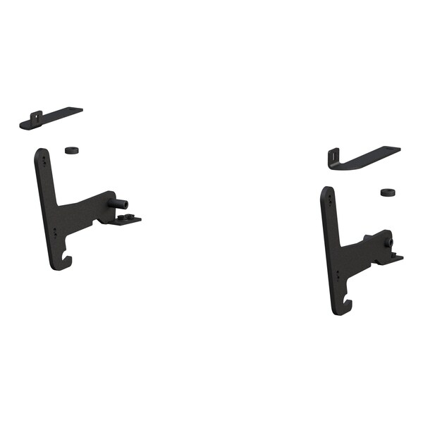 Luverne PROWLER MAX GUARDS GRILLE GUARD BRACKETS BLACK TEXTURED POWDER COAT 321542 - main